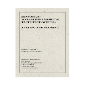 Waterless Empirical Taste Test™ Manual