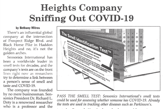 Heights Company Sniffing Out COVID-19