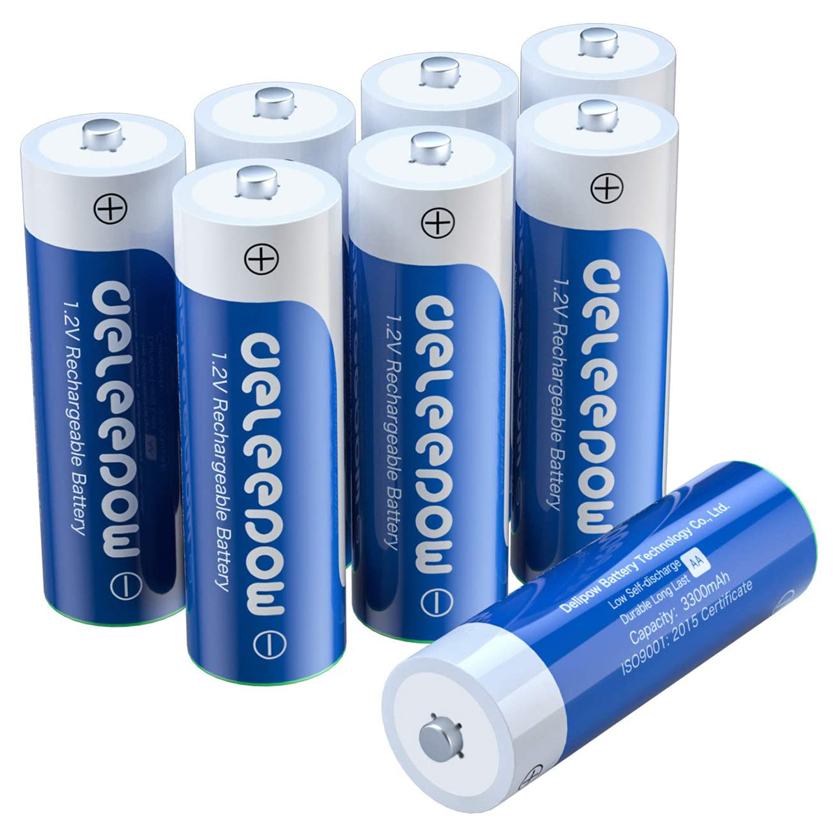 AA Rechargeable Batteries 1200 Cycles Sensonics